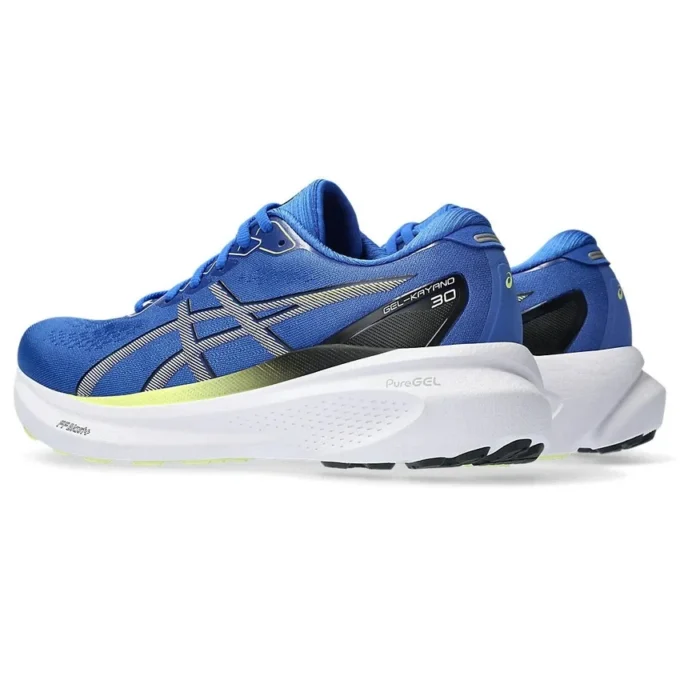 Gel-Kayano 30 Wide «Illusion Blue Glow Yellow»