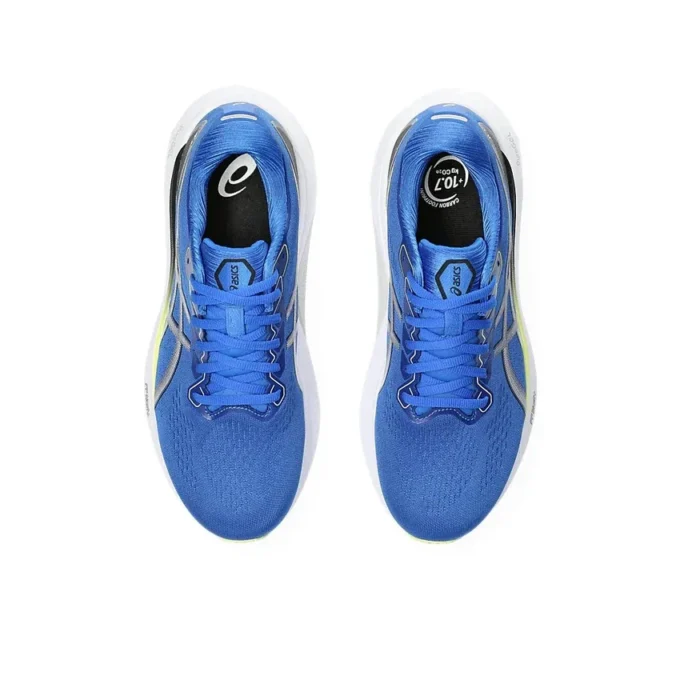 Gel-Kayano 30 Wide «Illusion Blue Glow Yellow»