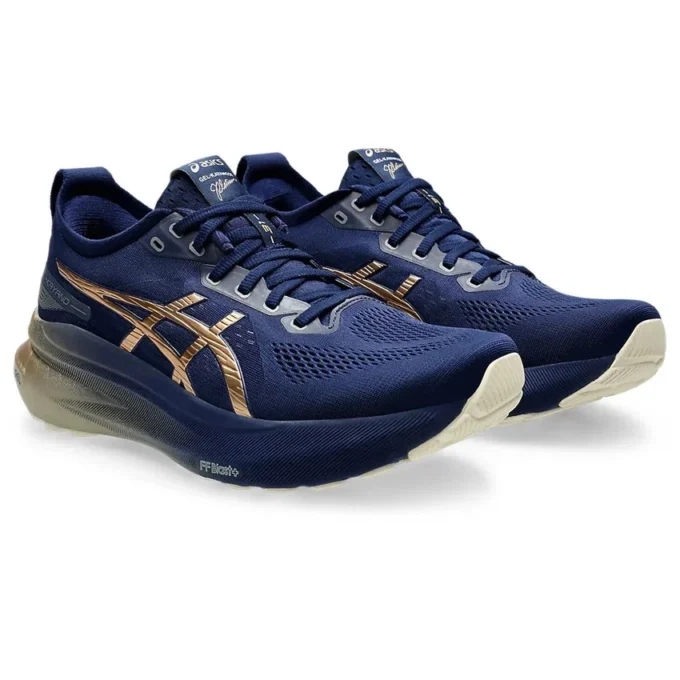 Gel-Kayano 31 Sneakers «Navy Gold Silver»
