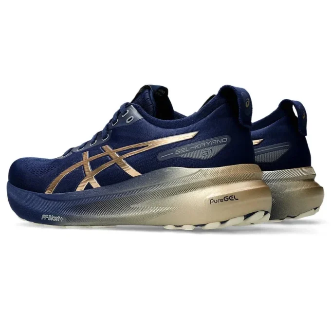 Gel-Kayano 31 Sneakers «Navy Gold Silver»