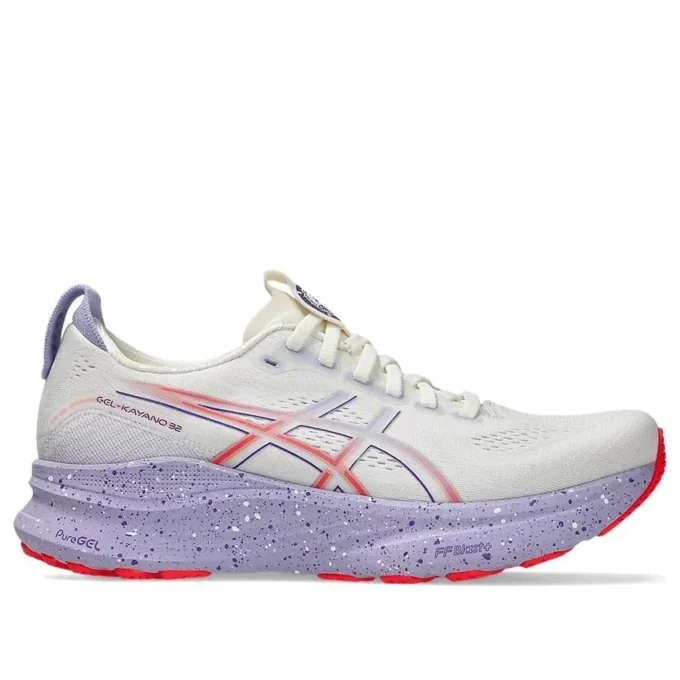 Gel-Kayano 32 „Cream Edo Purple“