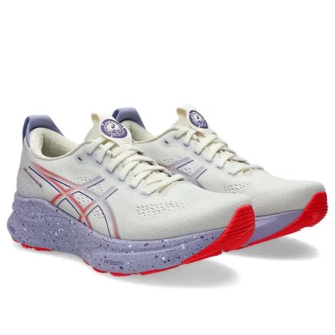 Gel-Kayano 32 „Cream Edo Purple“