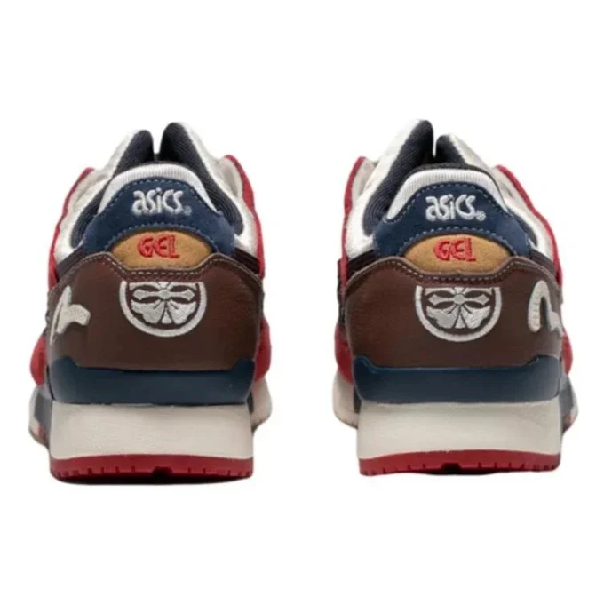 Gel-Lyte 3 x EVISU «Rot Grau Braun»