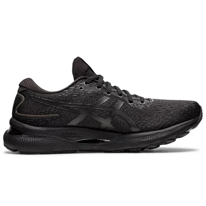 Gel-Nimbus 24 4E Extra Wide «Black Reflective»