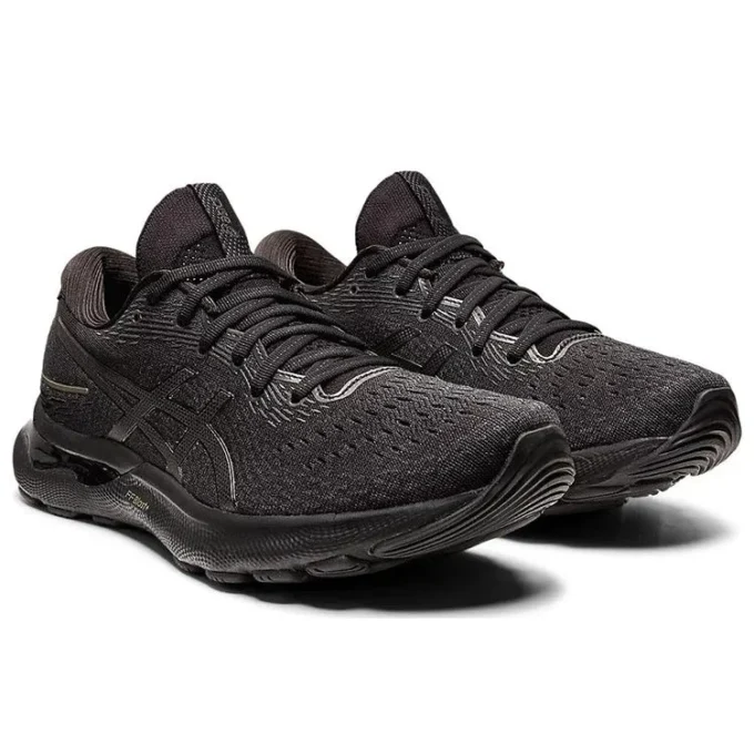 Gel-Nimbus 24 4E Extra Wide «Black Reflective»
