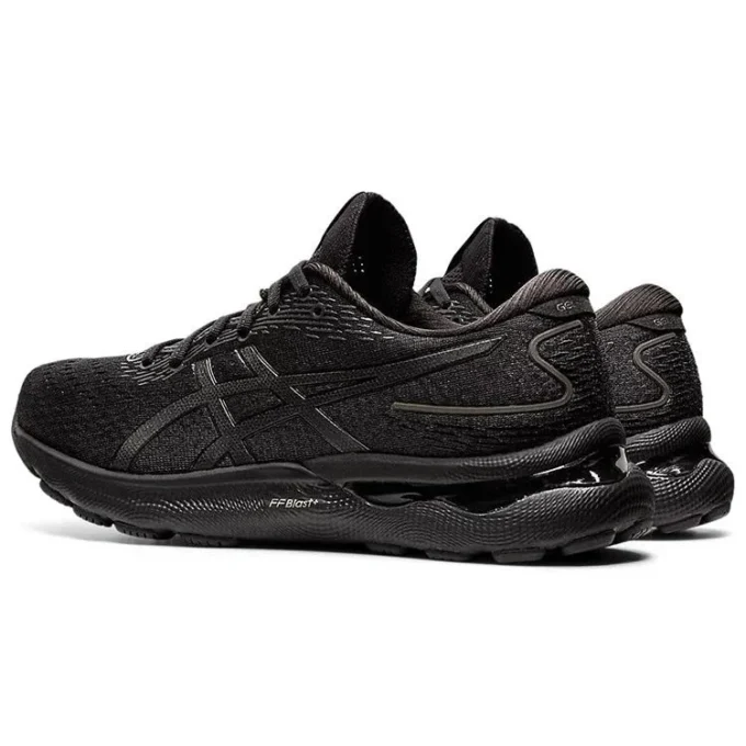 Gel-Nimbus 24 4E Extra Wide «Black Reflective»