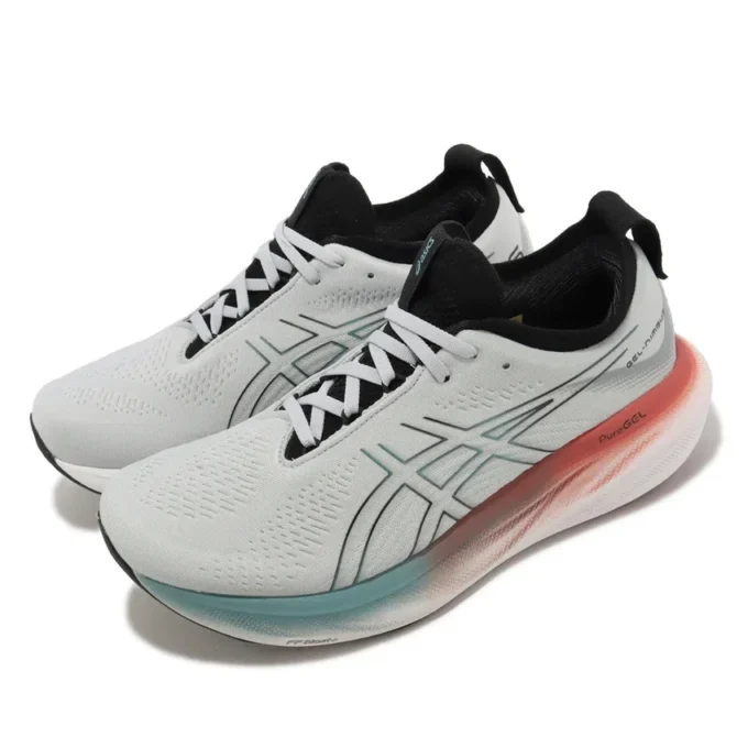 Gel-Nimbus 25 Schuhe «Grey White Black»