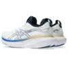 Gel-Nimbus 25 Schuhe «White Illusion Blue»