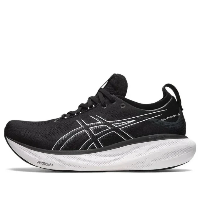 Gel-Nimbus 25 „Schwarz Pure Silver“