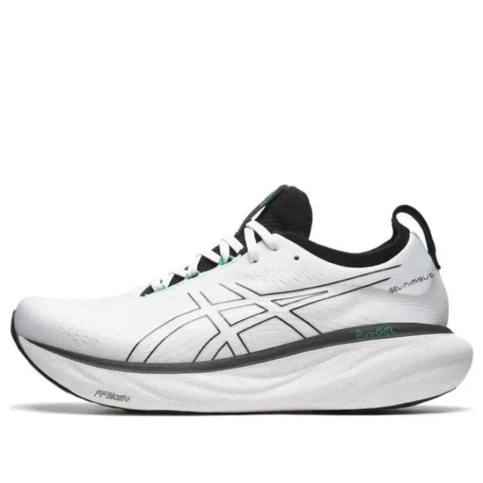 Gel-Nimbus 25 «White Black Green»
