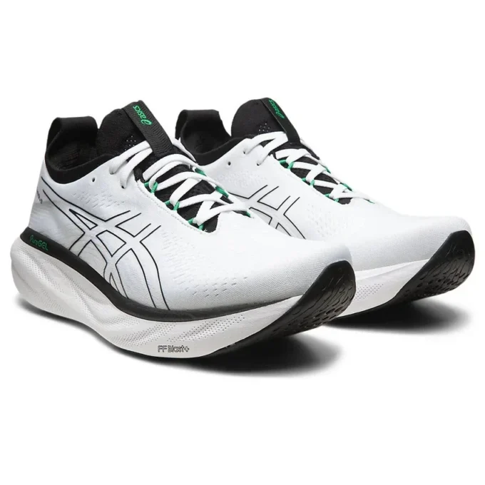 Gel-Nimbus 25 «White Black Green»