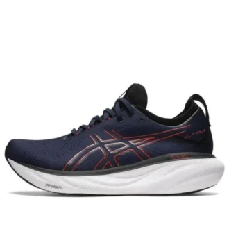 Gel-Nimbus 25 Wide 2E «Midnight Electric Red»