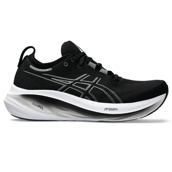 Gel-Nimbus 26 4E Wide «Black Graphite Grey»