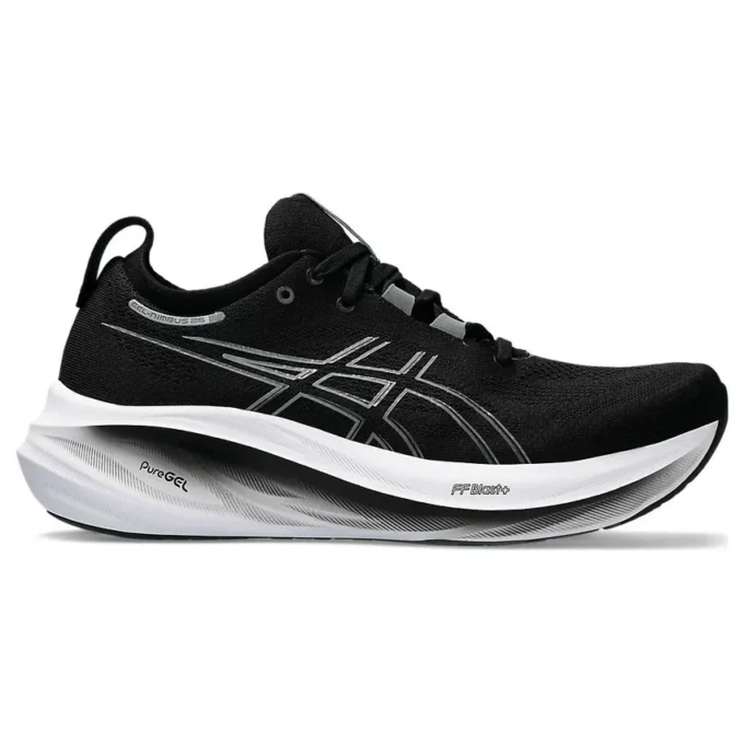 Gel-Nimbus 26 Wide „Black Graphite Grey“