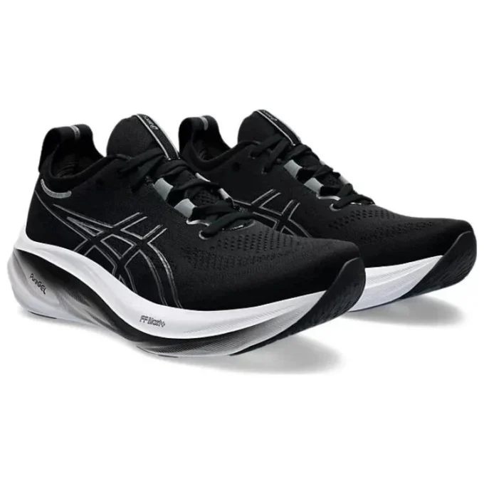 Gel-Nimbus 26 Wide „Black Graphite Grey“