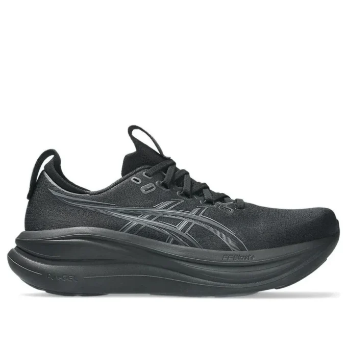Gel-Nimbus 28 2E Wide «Black Graphite Grey»