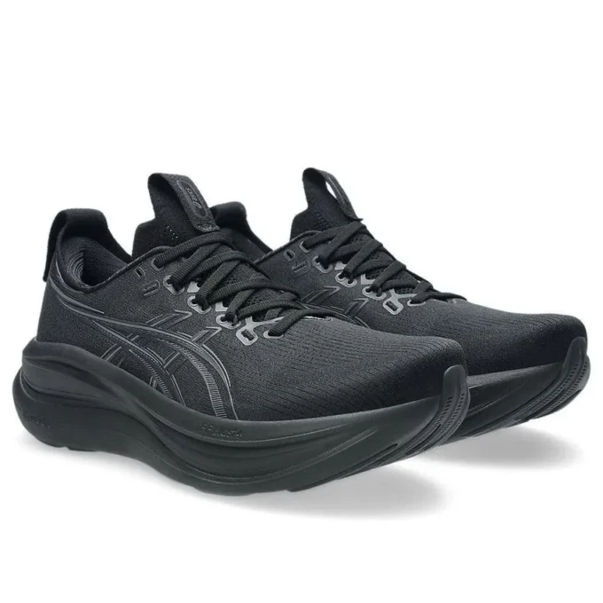 Gel-Nimbus 28 2E Wide «Black Graphite Grey»