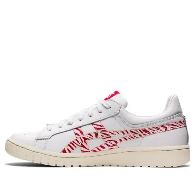GEL-PTG Weiss Rot Freizeitschuhe «White Red»