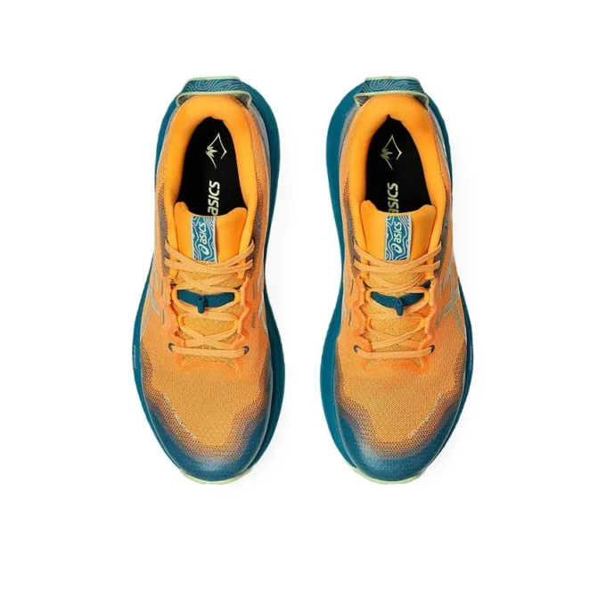 GEL-Trabuco 12 Sneakers „Stadium Orange Cool Matcha“