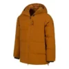 Gepolsterte Heavy-Down-Jacke «Brown»