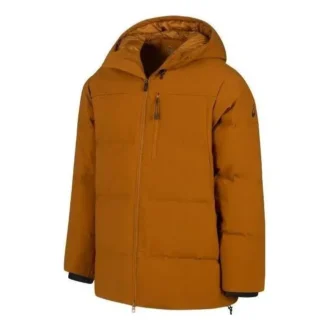 Gepolsterte Heavy-Down-Jacke «Brown»