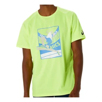 Graphic Dry Kurzarm-Shirt «Safety Yellow»