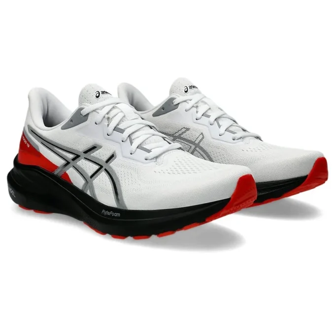 GT-1000 13 Sneakers «White Black Red»