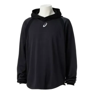 Hoodie mit gesticktem Logo «Navy White»