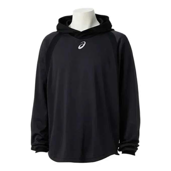 Hoodie mit gesticktem Logo «Navy White»