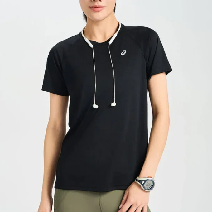 Inner Muscle Kurzarm-Oberteil «Performance Black»