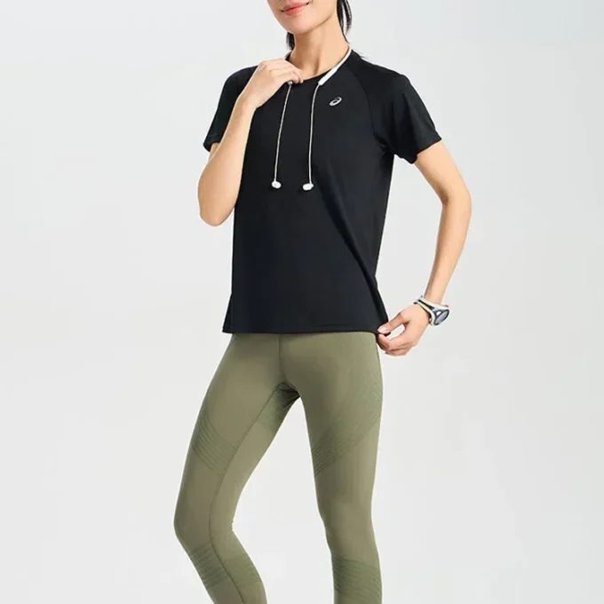 Inner Muscle Kurzarm-Oberteil «Performance Black»