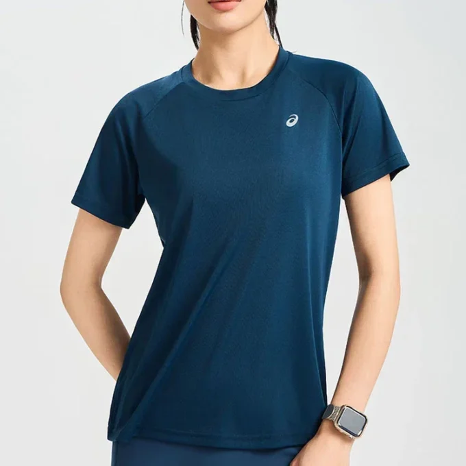 Inner Muscle Kurzarm-Oberteil «Thunder Blue»