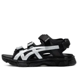 Kahana SD 2 Fashion Retro Sports Unisex-Sandalen „Black White“