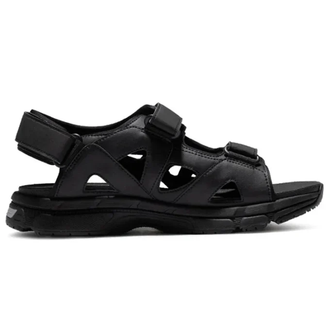 Kahana Sd Outdoor Sports Unisex-Sandalen «Black Silver»