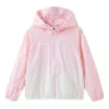 Kapuzenjacke „Pink White“