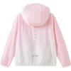 Kapuzenjacke „Pink White“