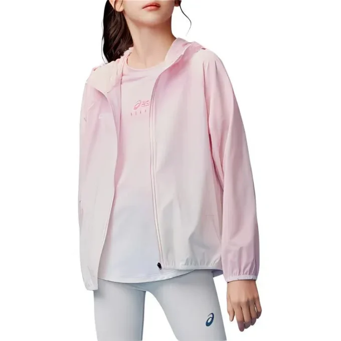Kapuzenjacke „Pink White“