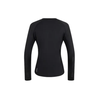 Langarm-Oberteil „Black“