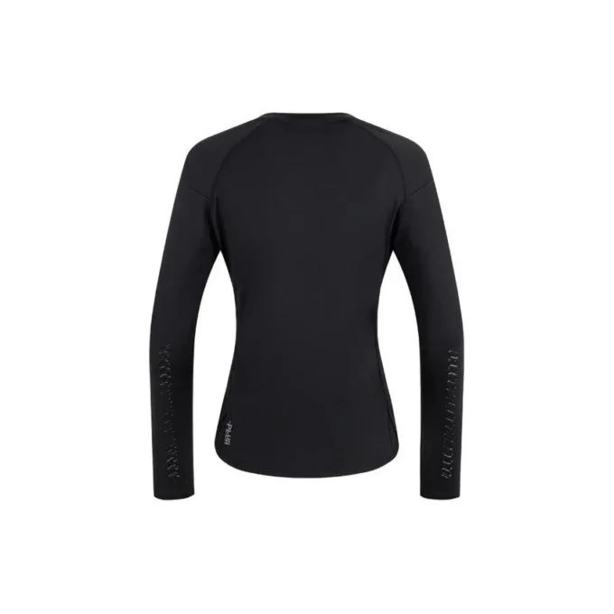 Langarm-Oberteil „Black“