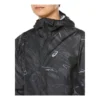 Laufbekleidung Grafik-Webjacke «Schwarz»
