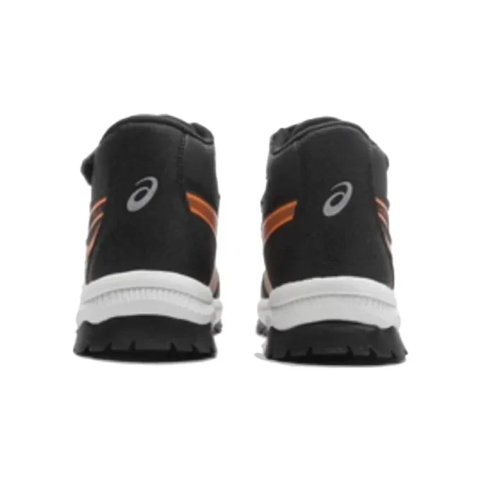 LAZERBEAM High-Top-Sneakers «Black Orange Beige»