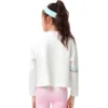 Lifestyle-Pullover „White Pink Blue“
