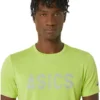 Logo Heather Dry T-Shirt «Lime Zest»