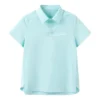 Logo-Poloshirt „Blau“