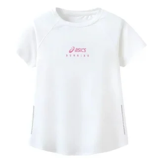 Logo-T-Shirt „Weiss Rosa Grau“
