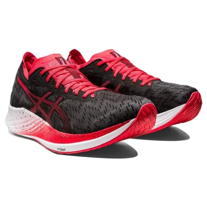 Magic Speed Schuhe „Black Electric Red“
