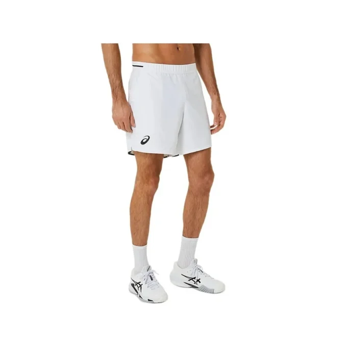 Match 7-Zoll-Shorts „Brilliant White“