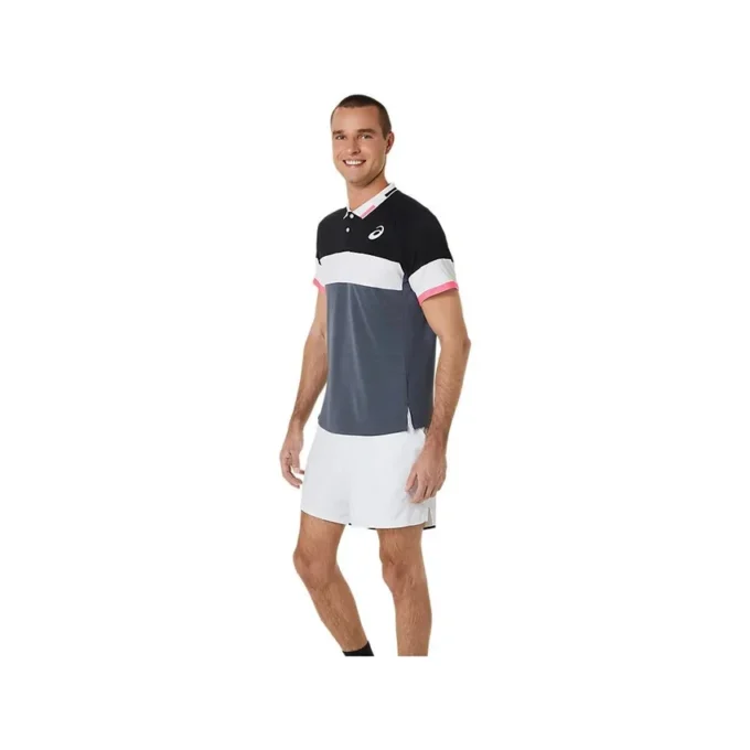 Match Polo-Shirt „Performance Black Carrier Grey“