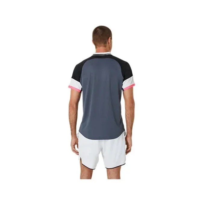 Match Polo-Shirt „Performance Black Carrier Grey“