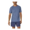 Metarun Lauf-T-Shirt „Denim Blue“